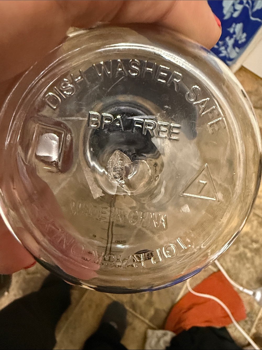 Source Unknown Blue and White Carlsbad Caverns NM National Park Water Bottle - Picture 7 of 8